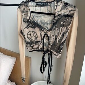 Ottolinger Womens Mesh Top